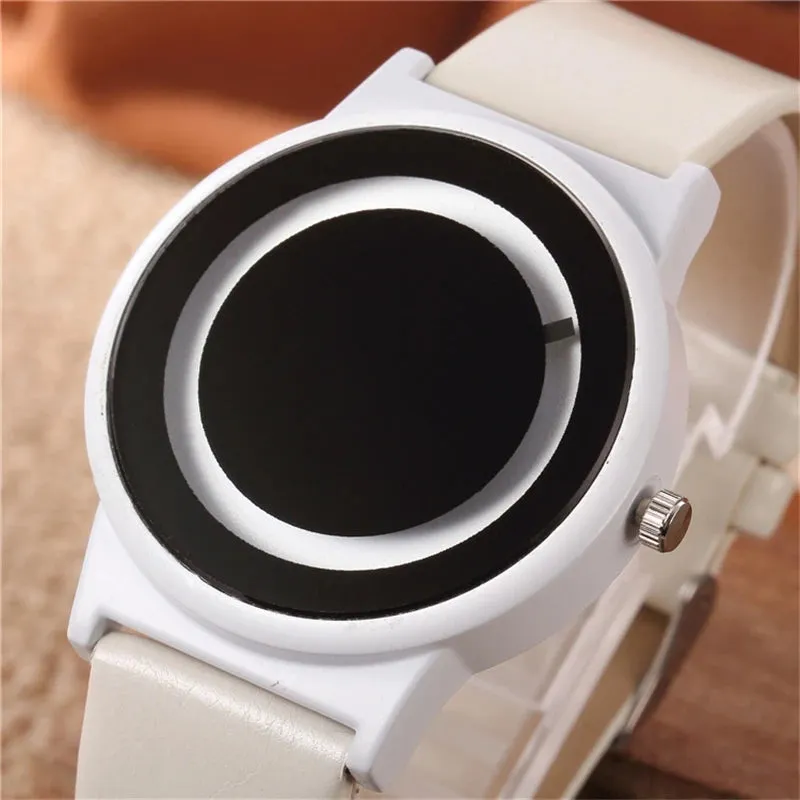2020 Cute Couple Watch Unisex Fashion Quartz Leather Strap