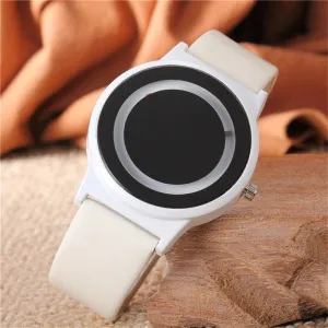 2020 Cute Couple Watch Unisex Fashion Quartz Leather Strap