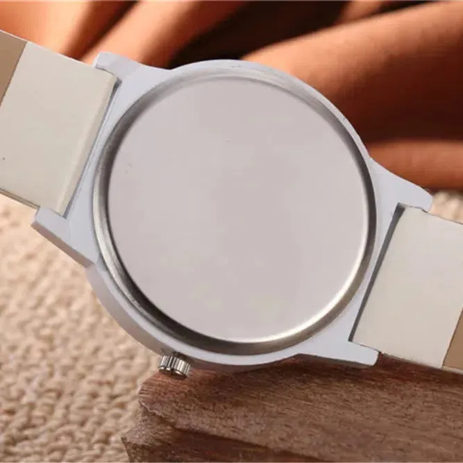 2020 Cute Couple Watch Unisex Fashion Quartz Leather Strap