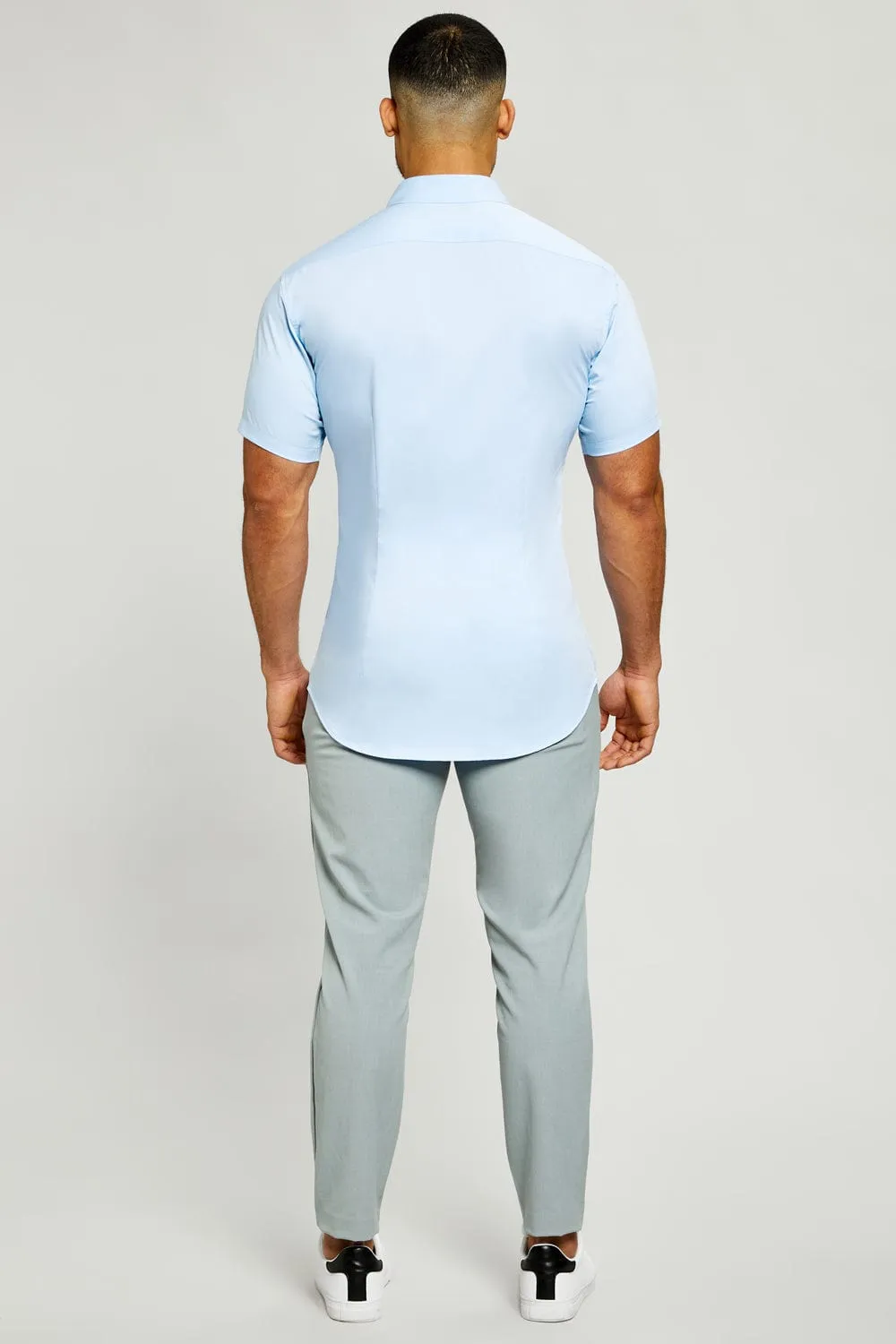 Bamboo Shirt (SS) in Pale Blue