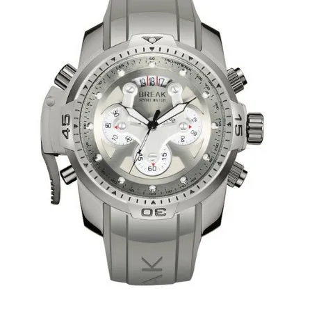 Casual Fashion Rubber Band Sport Wristwatches