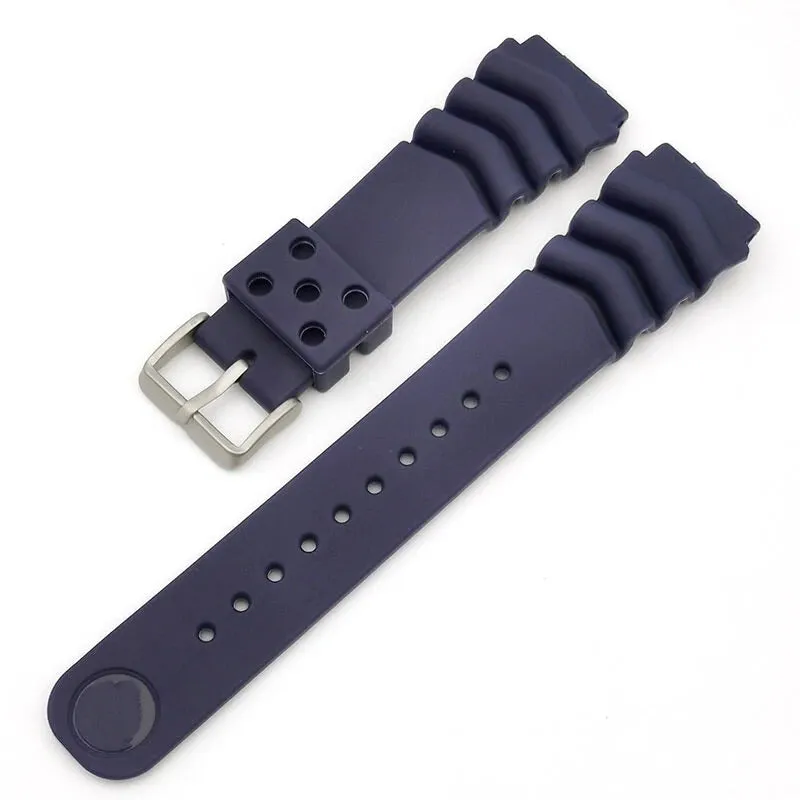 Diving Resin Watch Band for Seiko Prospex SKX007 MM007