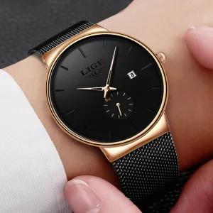 Fashion  Casual Waterproof Quartz Clock Mens Watches