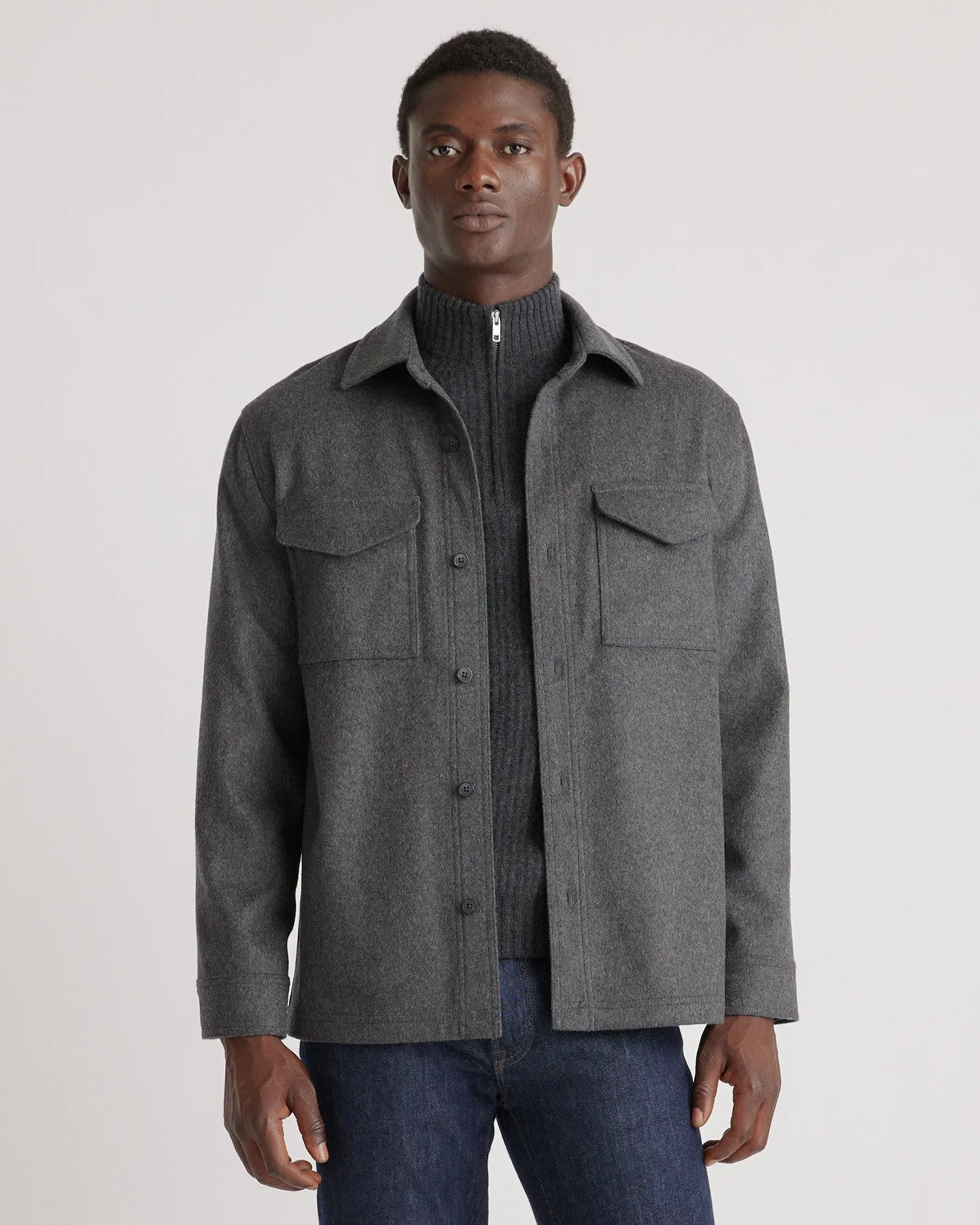 Italian Wool Overshirt