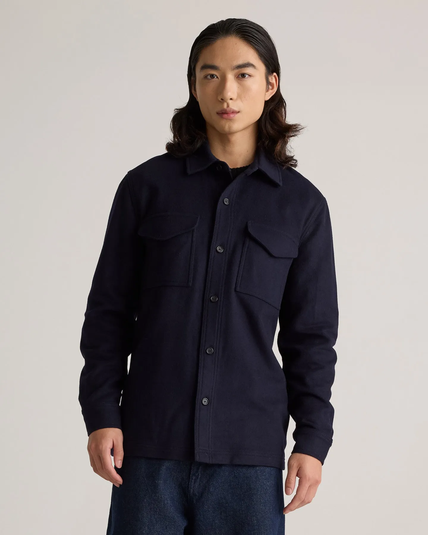 Italian Wool Overshirt