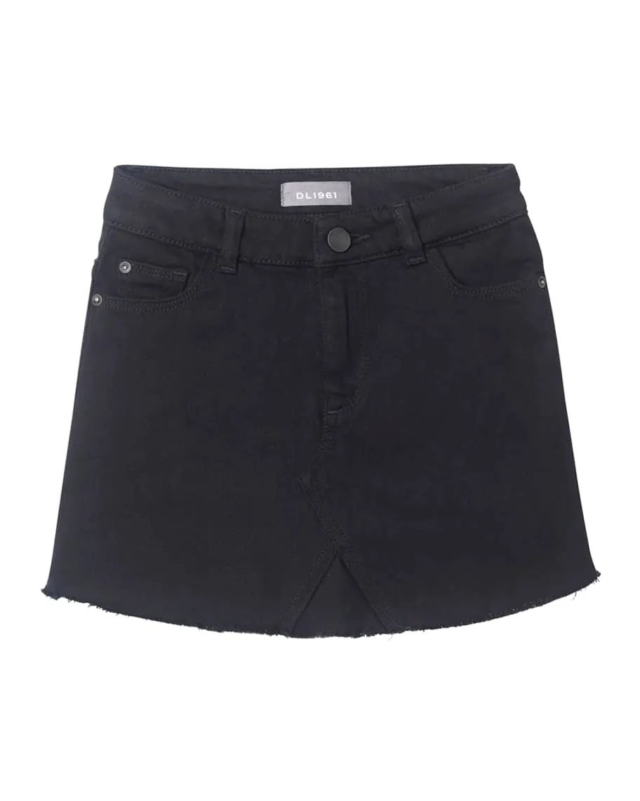 Jenny Dark Wash Denim Skirt for Girls, Sizes 7-16 DL1961 Premium Denim
