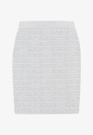 Logo Monogram Mini Skirt