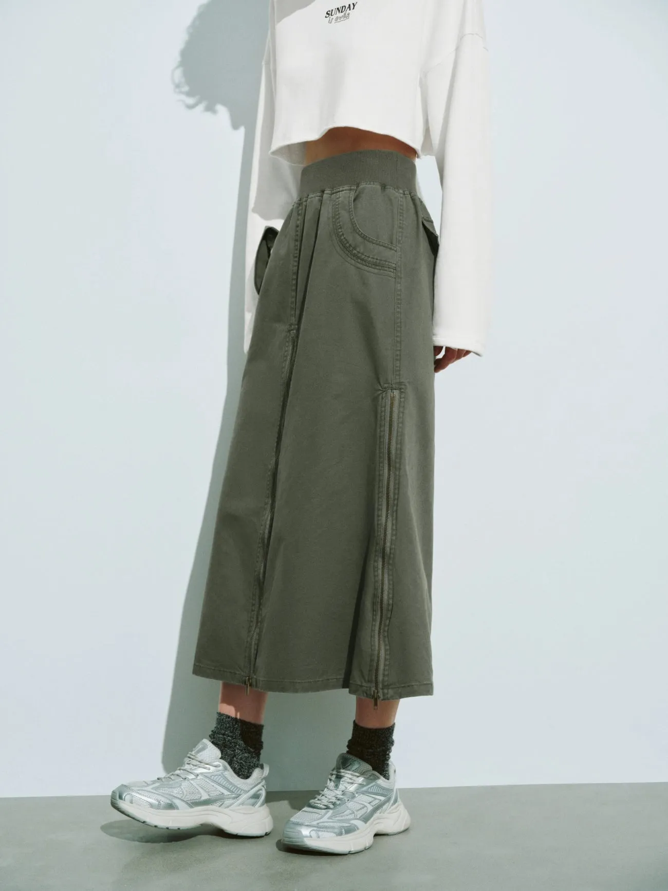 Long A-Line Skirts