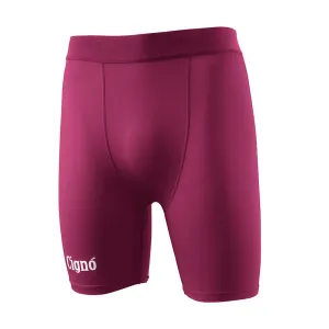 MAROON CIGNO BASELAYER HALF TIGHTS