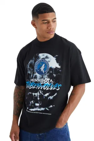 MINNESOTA TIMBERWOLVES NBA LICENSE T SHIRT