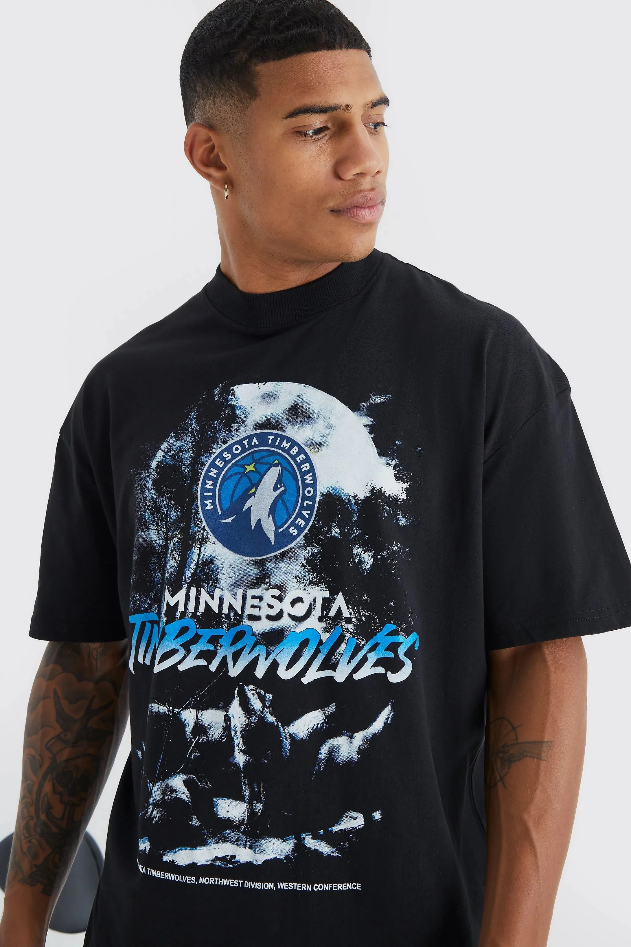 MINNESOTA TIMBERWOLVES NBA LICENSE T SHIRT
