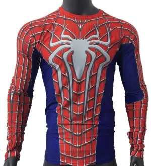 NAGA SPIDERMAN LS RASH GUARD