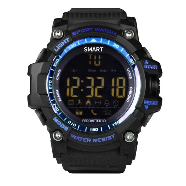 New MNWT Brand Mens Sport Watch 5ATM Waterproof Outdoor Activity Watches Fashion Clock Men Casual Digital Men Wristwatches Male