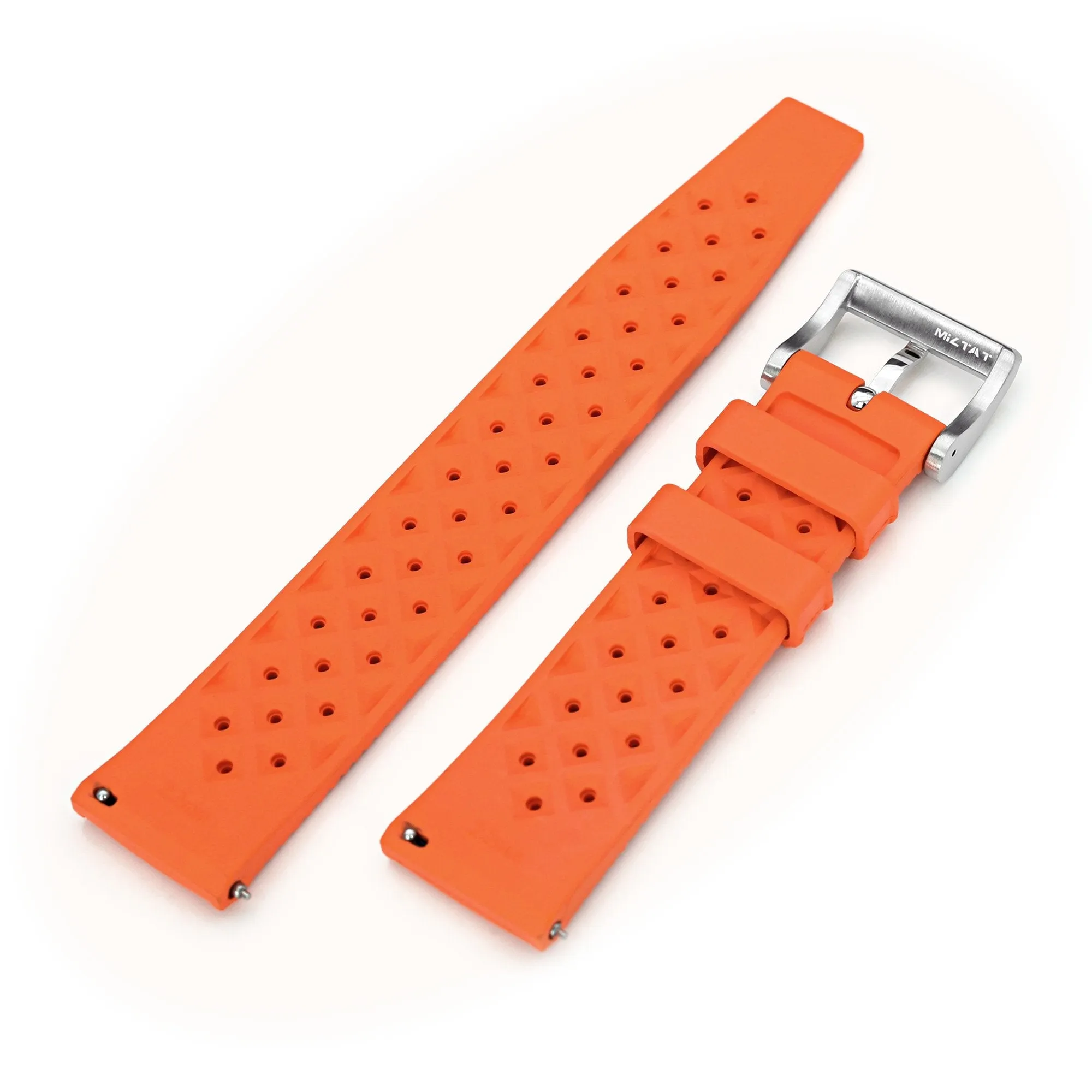 Orange Tropic Pro FKM Quick Release rubber strap