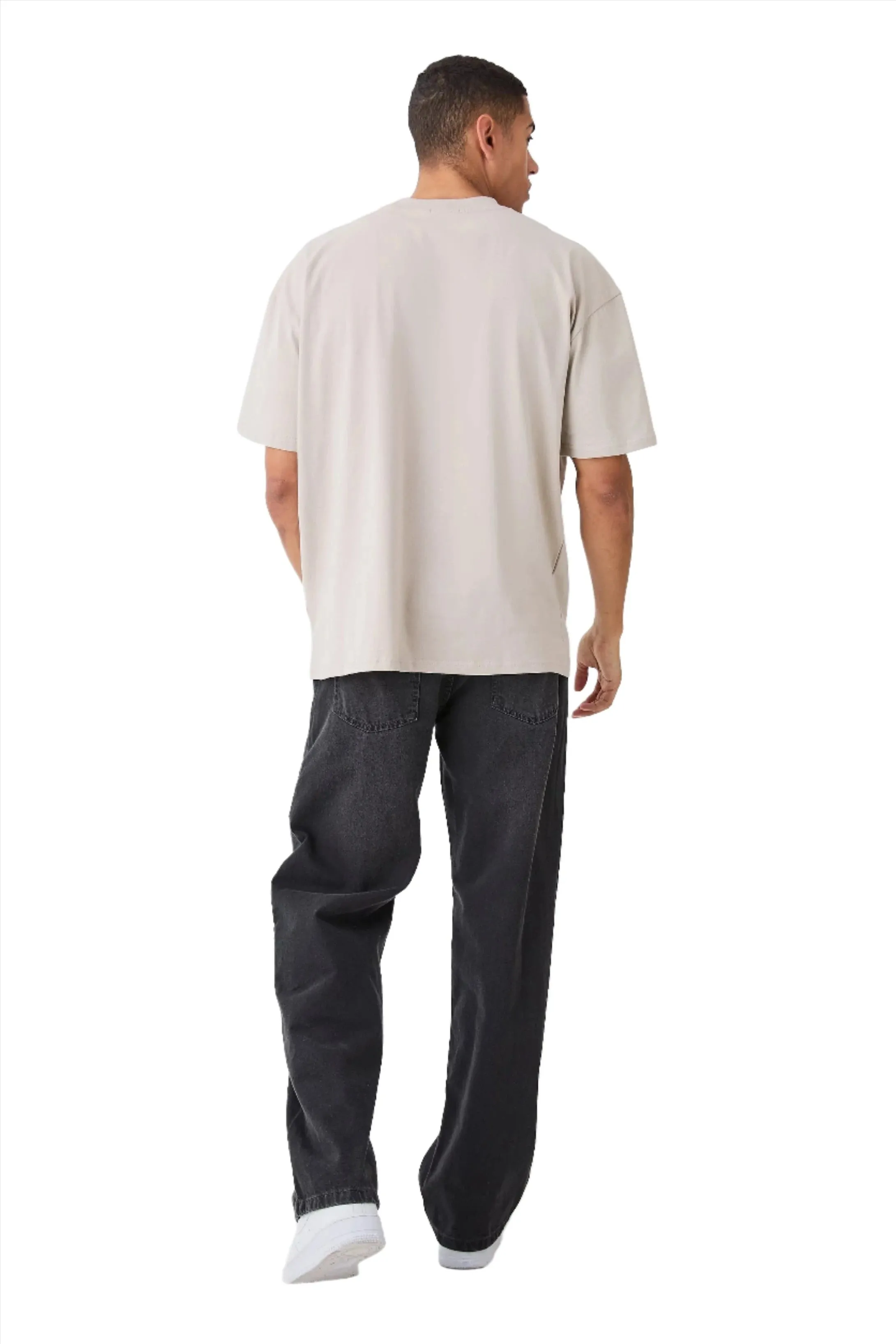 OVERSIZED EXTENDED NECK HEAVYWEIGHT T-SHIRT