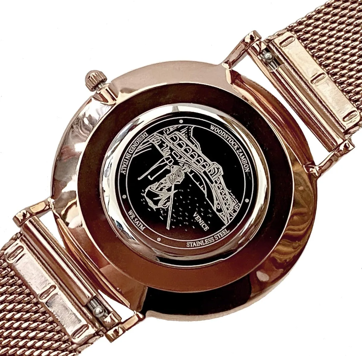 Pearl World Map ® Waterproof Watch