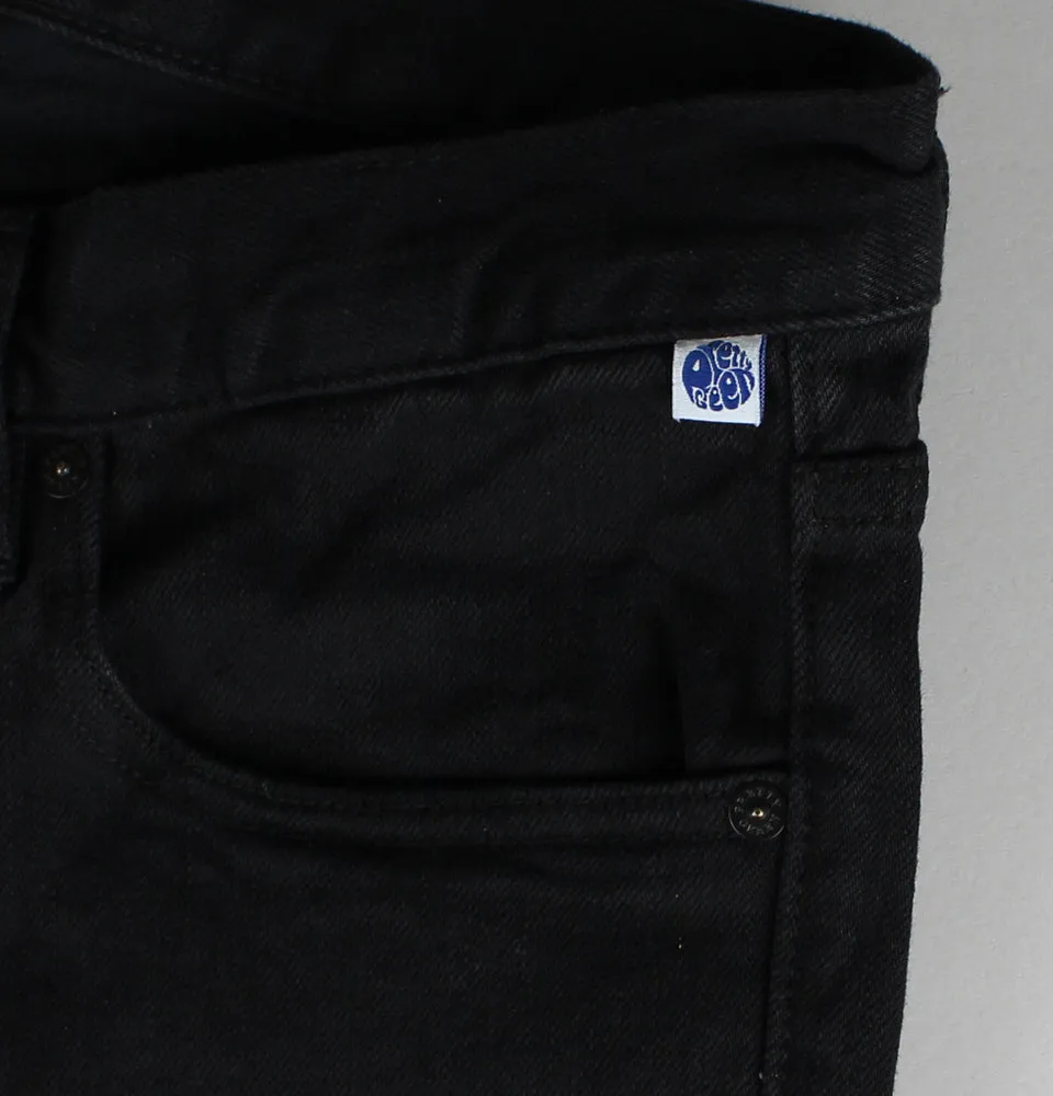 Pretty Green Castlefield Skinny Fit Jeans Black