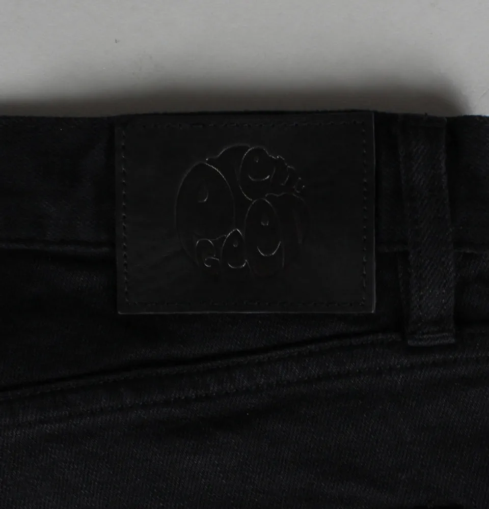 Pretty Green Castlefield Skinny Fit Jeans Black