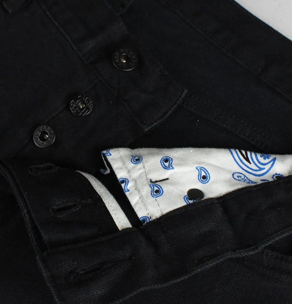 Pretty Green Castlefield Skinny Fit Jeans Black