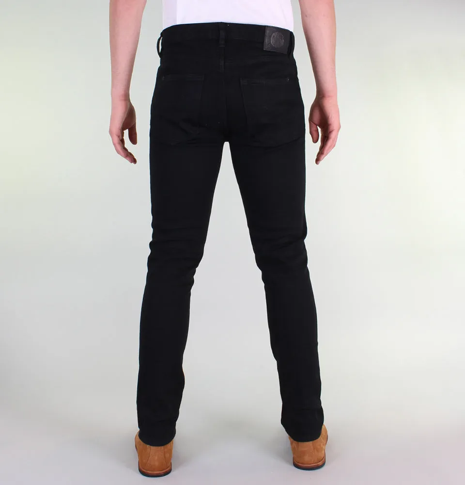 Pretty Green Castlefield Skinny Fit Jeans Black