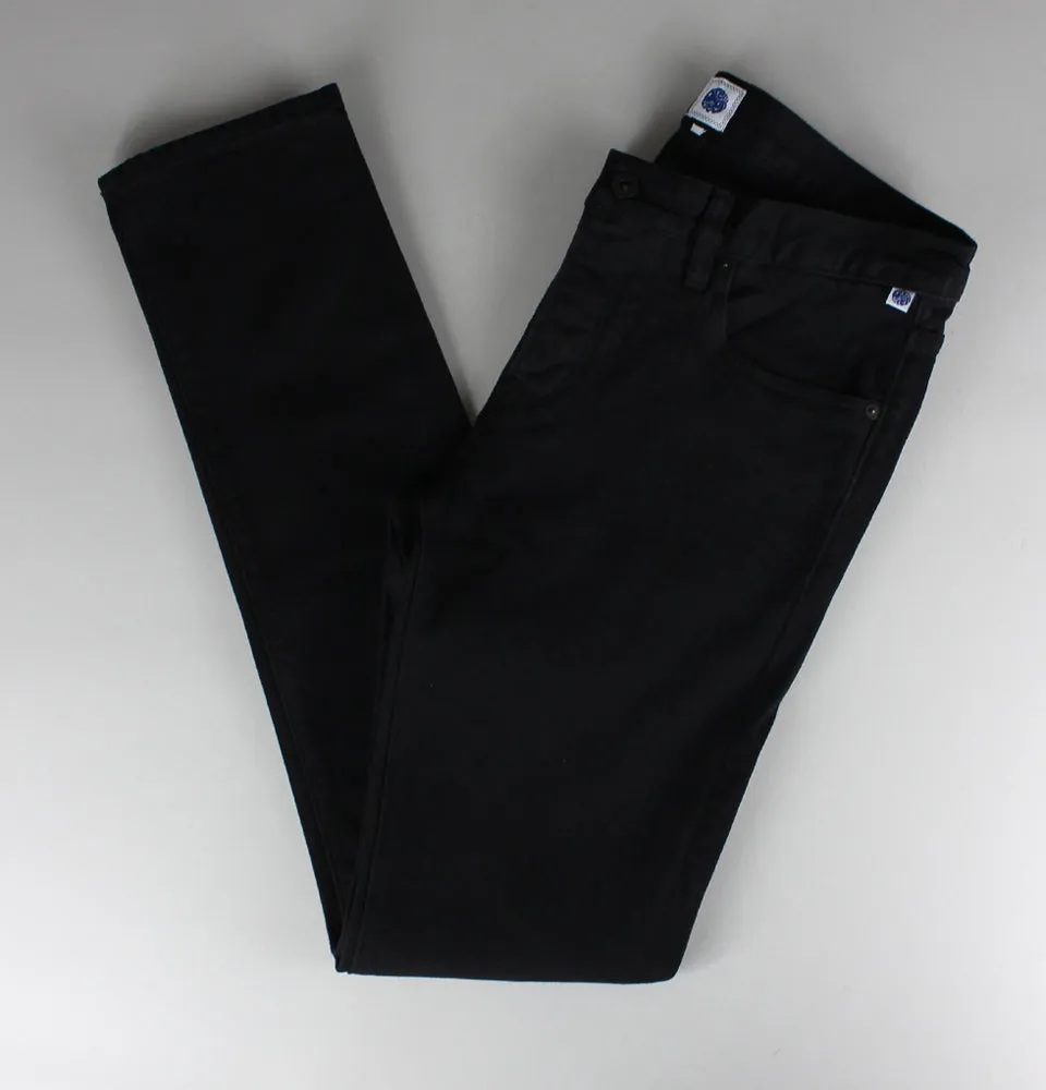 Pretty Green Castlefield Skinny Fit Jeans Black