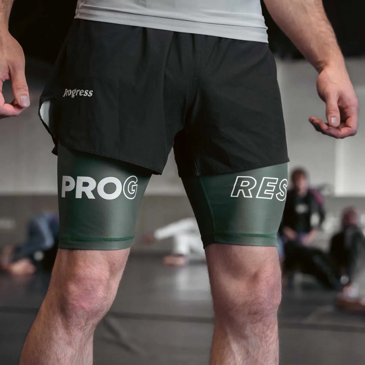 Progress Pro Vale Tudo Shorts Khaki