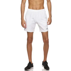 Prokick Lycra Sports Shorts for Men, White