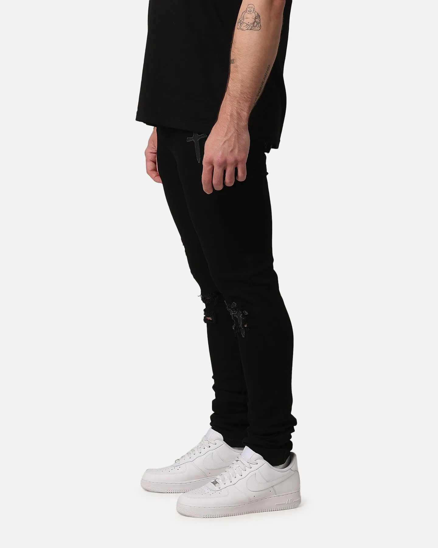 Saint Morta Crossfire Jeans Black