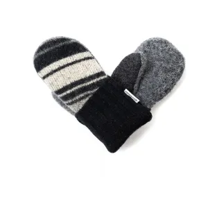 Small Kid's Wool Sweater Mittens | Shadows