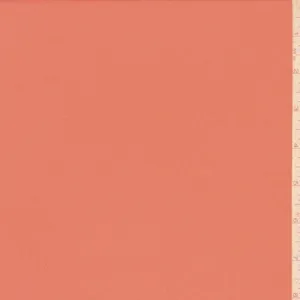 Spiced Coral Silk Chiffon Fabric
