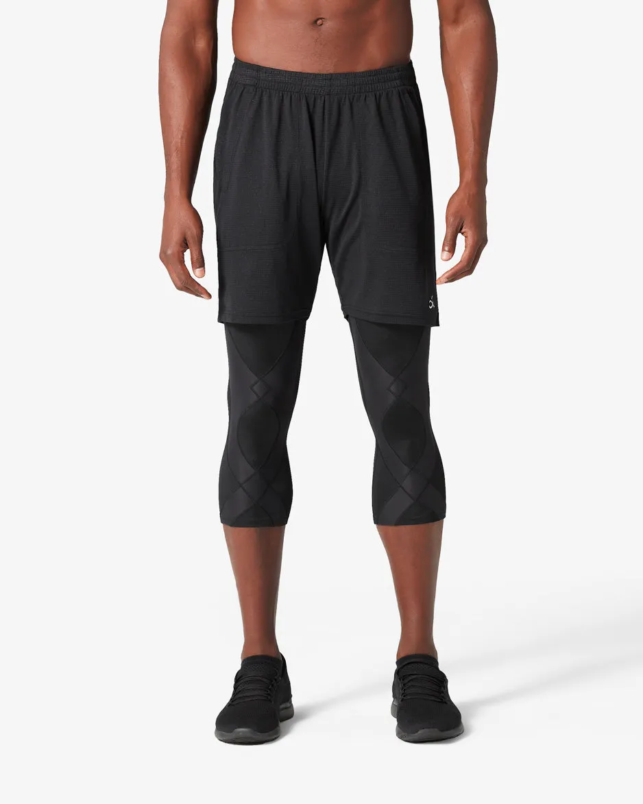 Stabilyx Joint Support 3/4 Compression Tight: Men's Black