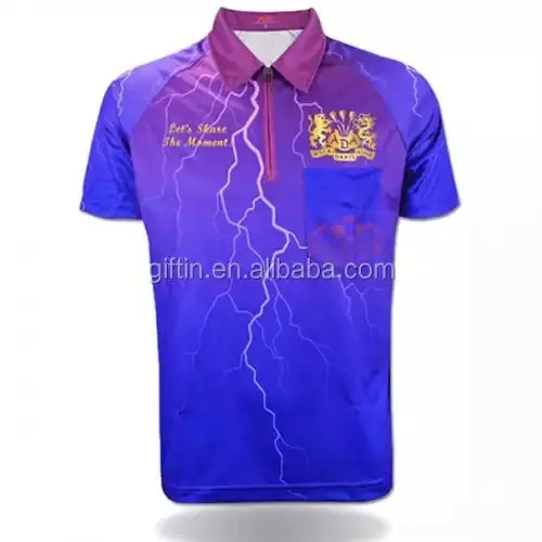 Sublimation Marathon custom printing Polo shirt