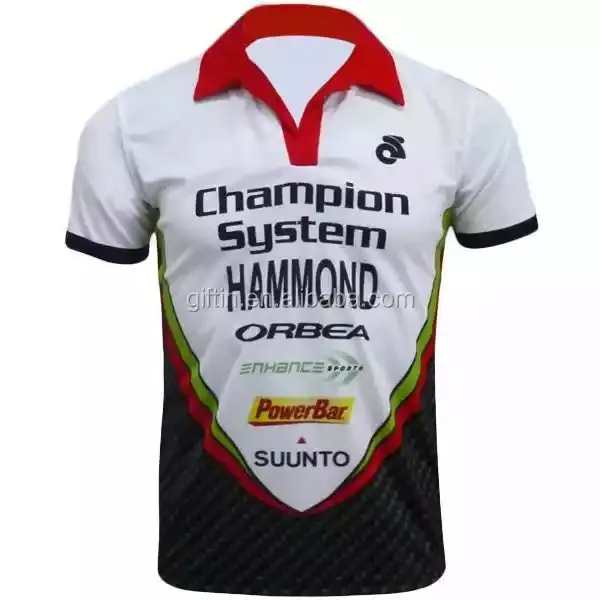 Sublimation Marathon custom printing Polo shirt
