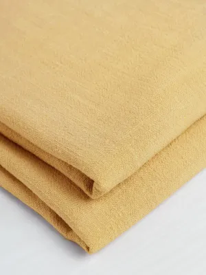 Textured Viscose Linen - Yellow - Swatch