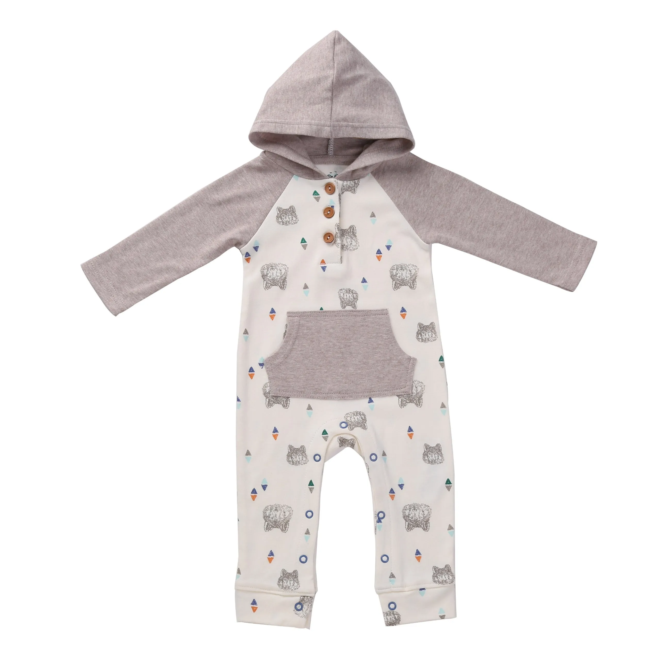 Twin Boys Hoodie Outfit Set