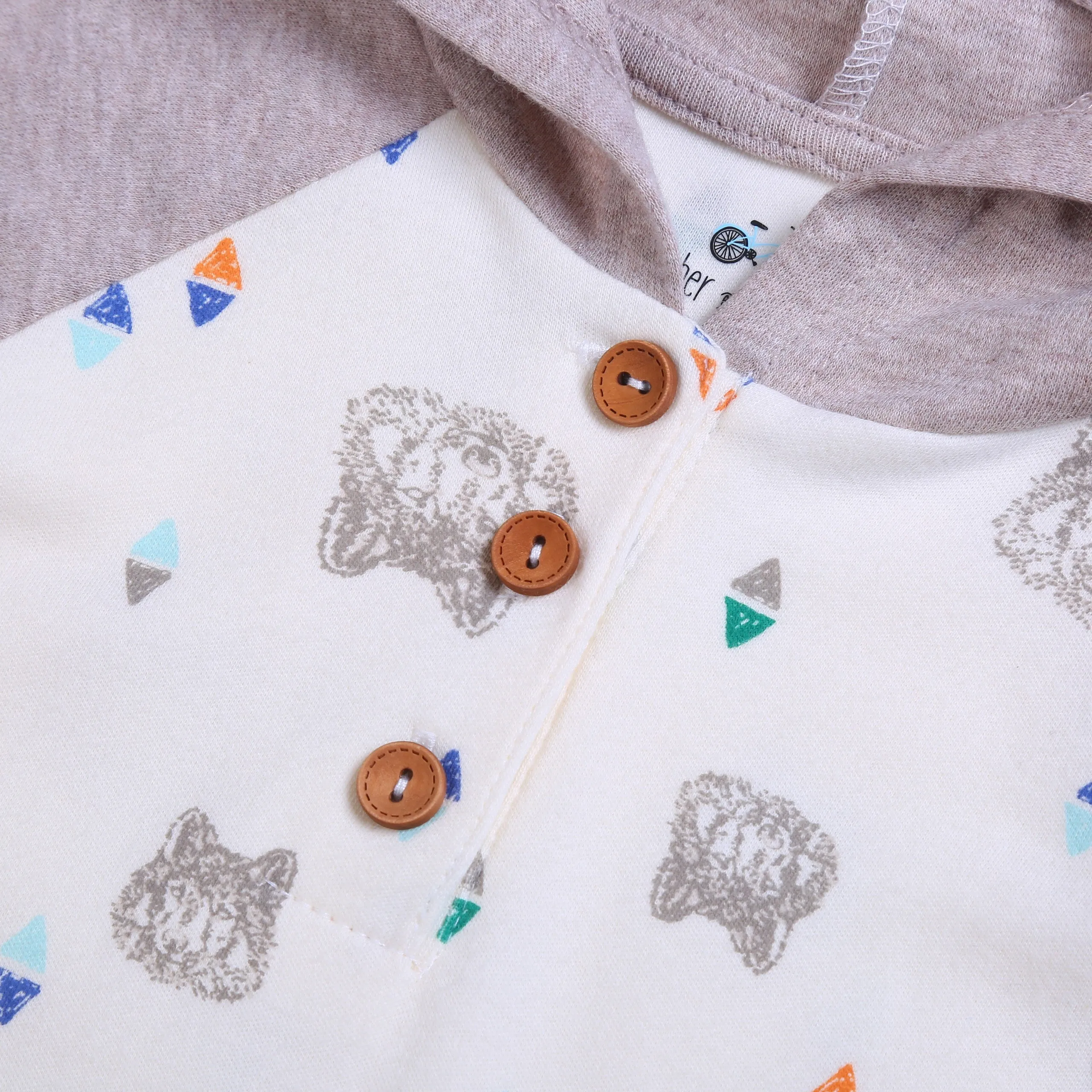 Twin Boys Hoodie Outfit Set