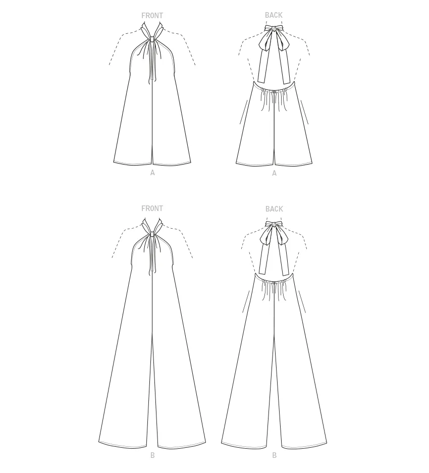 Vogue Sewing pattern 1807 Misses' and Misses' Petite Jumpsuits