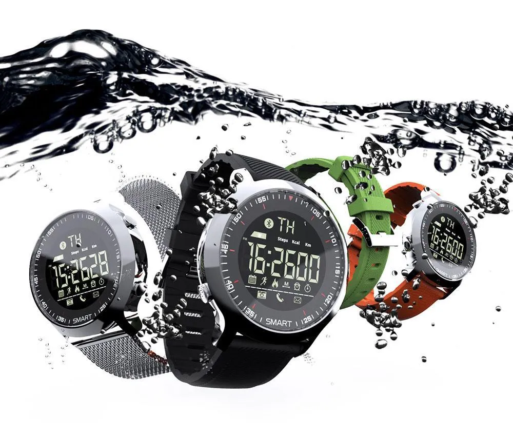 Waterproof Sports Smartwatch - Compatible with iOS & Android