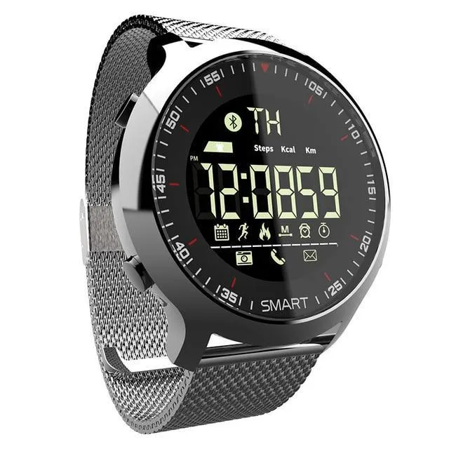 Waterproof Sports Smartwatch - Compatible with iOS & Android