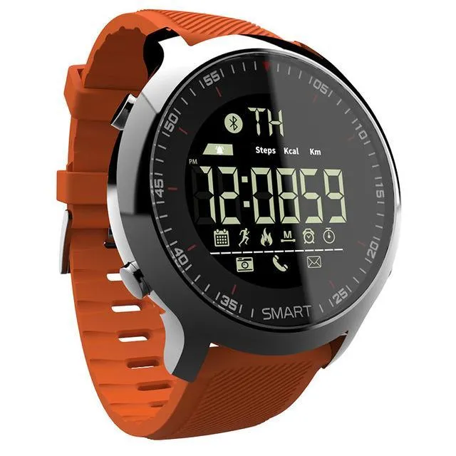 Waterproof Sports Smartwatch - Compatible with iOS & Android